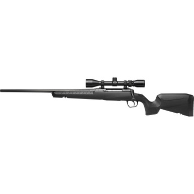 Savage Arms 32036 Axis XP Combo Compact 400 Legend 4+1 20" Matte Black Heavy Sporter Barrel, Drilled & Tapped Carbon Steel Receiver, Fixed Matte Black Synthetic Stock, 3-9x40mm Duplex Left Hand