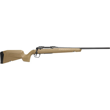 Savage Arms 32052 Axis 2 7mm-08 Rem 4+1 22" Matte Black Sporter Barrel, Matte Black Drilled & Tapped Steel Receiver, Fixed Flat Dark Earth Synthetic Stock, Right Hand