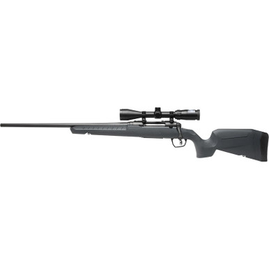 Savage Arms 32214 Axis 2 XP Combo 30-06 Springfield 4+1 22" Black Sporter Barrel, Black Drilled & Tapped Steel Receiver, Fixed Gray Synthetic Stock, Left Hand, Boresighted 3-9x40