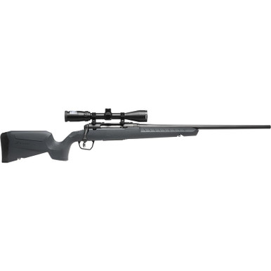Savage Arms 32229 Axis 2 XP Combo Compact 223 Win 4+1 20" Matte Black Heavy Sporter Barrel & Drilled & Tapped Carbon Steel Receiver, Fixed Matte Gray Synthetic Stock, Right Hand, Boresighted 3-9x40mm