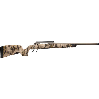 Savage Arms 32323 Axis 2 Pro 25-06 Rem 4+1 20" Gun Metal Bronze Cerakote Heavy Sporter Threaded Barrel & Picatinny Rail Carbon Steel Receiver, Fixed Western Camo Synthetic Stock, Right Hand