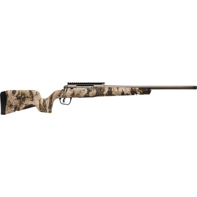 Savage Arms 32337 Axis 2 Pro Compact 223 Rem 4+1 20" Gun Metal Bronze Cerakote Heavy Sporter Threaded Barrel & Picatinny Rail Carbon Steel Receiver, Fixed Western Camo Synthetic Stock, Right Hand