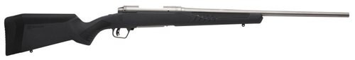Savage 10/110 Storm 300 Win Mag, 24" Barrel, Stainless Steel,, AccuFit Gray Stock, Left Hand, 3 rd