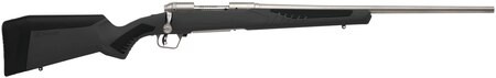 Savage 10/110 Storm 300 Winchester Short Magnum (WSM), 24" Barrel, Stainless Steel,, AccuFit Gray Stock, 2 rd