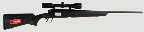 Savage Axis II XP 243 Winchester, With 3X9X40 Scope, 22" Barrel,, Synthetic, Black, 4 rd