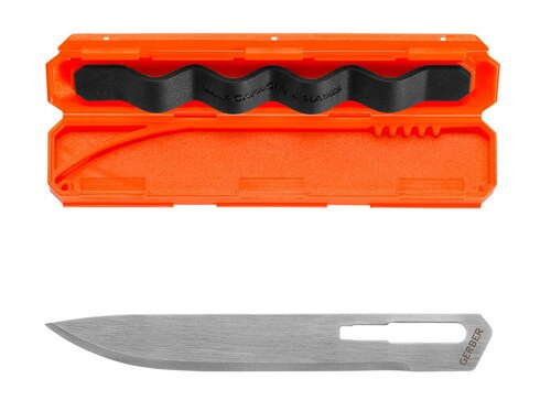 Gerber Drop Point Replacement Blades - Vital Big Game Folder, Folding Sheath Knives, 5 Count