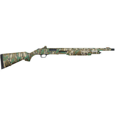 Mossberg 54342 500 Turkey 20 Gauge 5+1 3" 20", Mossy Oak Greenleaf, Optic Cut Rec, Synthetic Furniture, Fiber Optic Front Sight, X-Factor Ported Choke, Includes Holosun Red Dot