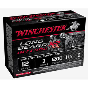 Winchester Long Beard XR 12 Gauge Shotshell 10 Rounds 3″ #5 Shot 1 3/4 Ounce