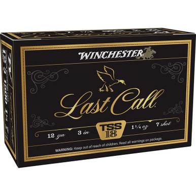 Winchester Ammo LCTSS1237 Last Call 12Gauge 3" 1 1/4oz Tungsten 7 Shot 10 Per Box/10 Case
