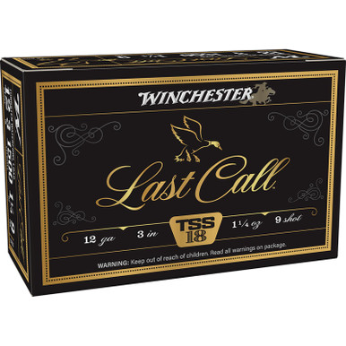Winchester Ammo LCTSS1239 Last Call 12Gauge 3" 1 1/4oz Tungsten 9Shot 10 Per Box/10 Case