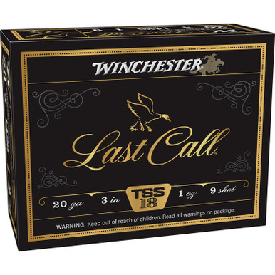 Winchester Ammo LCTSS2039 Last Call 20Gauge 3" 1oz Tungsten 9Shot 10 Per Box/10 Case