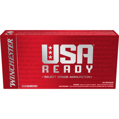Winchester Ammo RED65PRC USA Ready 6.5PRC 140gr Open Tip 20 Per Box/10 Case