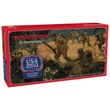 Winchester .45 ACP 230 Grain FMJ 50 Rounds USA 250Th Anniversary