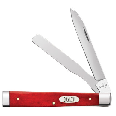 Case XX Baby Doc DAD Dark Red Bone 10638 Stainless Pocket Knife