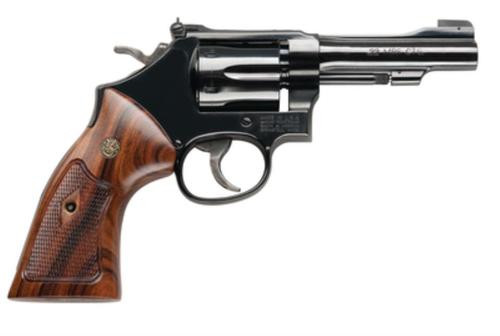 Smith & Wesson Model 48 Classic 22 Magnum 4 Inch Blued Barrel Wood Grips 6 Round