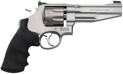 Smith & Wesson Model 627 Performance Center 357 Mag 5" Barrel, Wood and Synthetic Grip Matte SS, 8rd