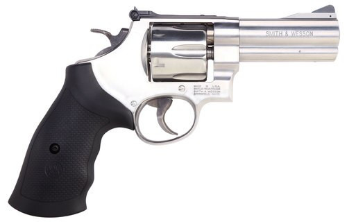 Smith & Wesson Model 610 10mm, 4" Barrel, Black Synthetic Grip, Stainless Steel Finish 6rd, CA Compliant
