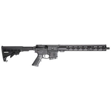 Smith & Wesson 13953 M&P15 Sport III 223 Rem/5.56 NATO 10+1 16" Black Armornite Heavy Barrel, Black Picatinny Rail Aluminum Receiver, Fixed Black Synthetic Stock, Black Polymer Grip