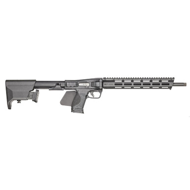 Smith & Wesson 14142 M&P FPC *CA Compliant 9mm 10+1 16.25" Black Oxide Steel Barrel Black Anodized Picatinny Rail Aluminum Receiver M-LOK Handguard Folding Black Synthetic Stock Black Backstrap Grip