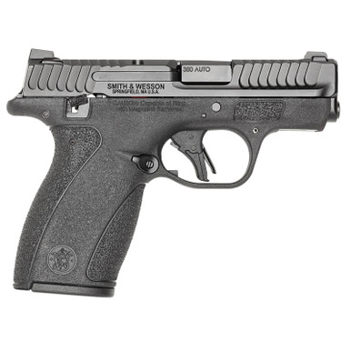 Smith & Wesson 14192 Bodyguard 2.0 Micro Frame 380 ACP 10+1 2.75" Black Armornite Stainless Steel Barrel & Serrated Slide, Black Armornite Polymer Frame, Textured Grip, Thumb Safety