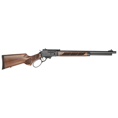 Smith & Wesson 14385 1854 30-30 Win 6+1 20" Black Armornite Threaded Barrel, Black Armornite Stainless Steel Receiver w/Picatinny Rail, Walnut Fixed Stock