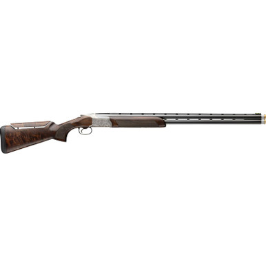 Browning 0183483003 Citori 825 Pro Sporting 12 Gauge Break Open 3" 2rd 30" Polished Blued Over/Under Vent Rib Barrel, Silver Nitride Stainless Steel Receiver, Adj Comb Black Walnut Stock