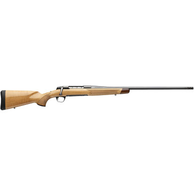 Browning 036080226 X-Bolt 2 Medallion 30-06 Springfield 4+1 22" Blue Polished Threaded Barrel & Drilled & Tapped Carbon Steel Receiver, Fixed Gloss AAAA Maple Wood Stock, Radial Muzzle Brake