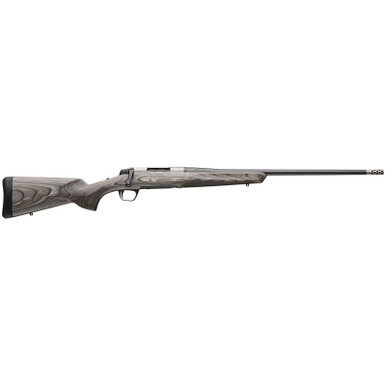 Browning 036092211 X-Bolt 2 Hunter Full Size 243 Win 4+1 22" Matte Blued Threaded Sporter Barrel, Drilled & Tapped Stainless Steel Receiver, Fixed Gray Laminate Stock, Radial Muzzle Brake