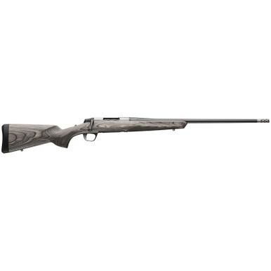 Browning 036092226 X-Bolt 2 Hunter Full Size 30-06 Springfield 4+1 22" Matte Blued Threaded Sporter Barrel, Drilled & Tapped Stainless Steel Receiver, Fixed Gray Laminate Stock, Radial Muzzle Brake