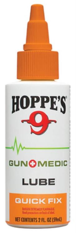 Hoppe's Gun Medic Lube - Quick Fix, Liquid, 2oz, Bottle,