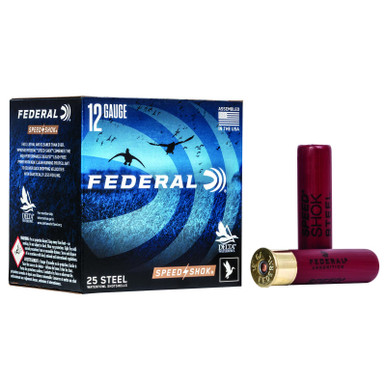 Federal WF1334 Speed-Shok 12Gauge 3.50" 1 3/8oz 4Shot 25 Per Box/10 Case