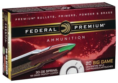 Federal Vital-Shok 270 Win 140gr, Bonded Tip BT, 20rd Box
