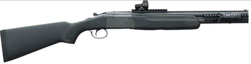 Stoeger Double Defense O/U, 20g 20" Barrel,Black-Finished Walnut Stock, Green Fiber Optic Front Sight, Red dot not included