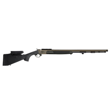 Traditions R74660450B Pursuit XT Pro 50 Cal Tungsten Cerakote 26" Fluted/Threaded w/VAPR Twist Barrel, Black Adj Cheek Piece & LOP Synthetic Stock