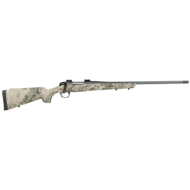CVA CR6973 Cascade Full Size 308 Win 3+1, 22" Sniper Gray Cerakote Steel Threaded Barrel, Sniper Gray Cerakote Steel Receiver, Exclusive Realtree Rockslide Fixed w/SoftTouch Stock, Right Hand