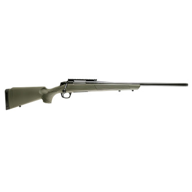 CVA CR3900G Cascade 243 Win 4+1 22" Graphite Black Cerakote Threaded Barrel, Graphite Black Cerakote Picatinny Rail Steel Receiver, OD Green Synthetic Stock