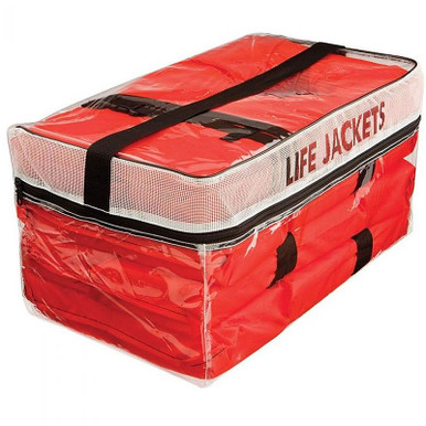 Kent Type II Adult Life Jacket Four Pack w/Storage Bag