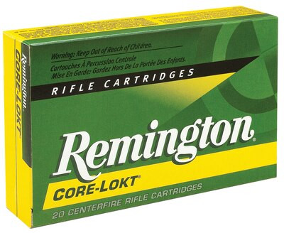 Remington Core-Lokt 257 Roberts Soft Point 117gr, 20rd Box