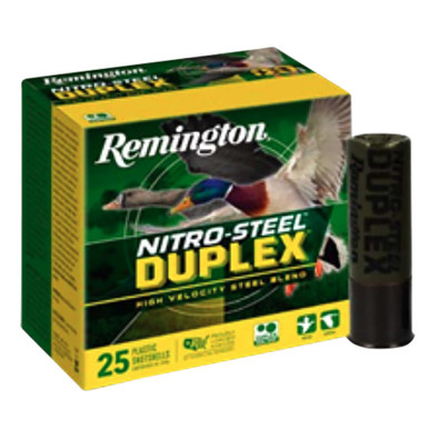 Remington Ammunition R20323 12Gauge 3" 1 1/4oz 2/BBShot 25 Per Box/10 Case