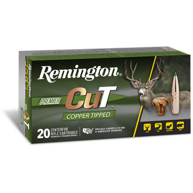 Remington Ammunition R22335 Premier Cut 6.5PRC 130gr 20 Per Box/10 Case