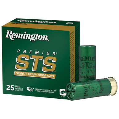 Remington Ammunition 20250 Premier STS 12 Gauge 2.75" 1 1/8 oz 7.5 Shot 25 Per Box/ 10 Cs