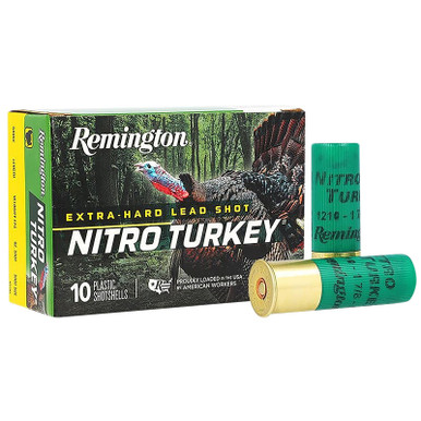 Remington Ammunition 26693 Nitro Turkey 12Gauge 3" 1 7/8oz 4Shot 10 Per Box/10 Case