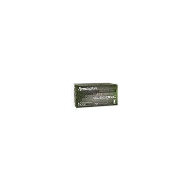 Remington Ammunition 28428 Subsonic 45ACP 230gr Flat Nose Enclosed Base 50 Per Box/10 Case