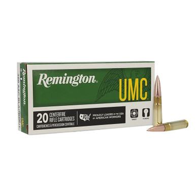 Remington Ammunition 26854 UMC 300Blackout 150gr Full Metal Jacket 20 Per Box/10 Case