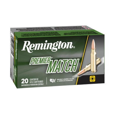 Remington Ammunition 21205 Premier Match 6.5Grendel 130gr Berger Open Tip Match 20 Per Box/10 Case