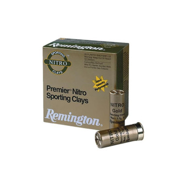 Remington Ammunition 28850 Premier Nitro Sporting Clay 12 Gauge 2.75" 1 oz 7.5 Shot 25 Per Box/ 10 Cs