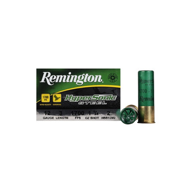 Remington Ammunition 26775 HyperSonic Steel 12Gauge 3" 1 1/4oz 2Shot 25 Per Box/10 Case