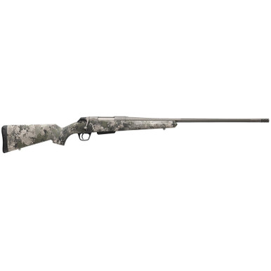 Winchester Repeating Arms 535800299 XPR Extreme 308 Win 3+1 24" Tungsten Cerakote Fluted Threaded Barrel & Drilled & Tapped Steel Receiver, Fixed TrueTimber VSX Synthetic Stock