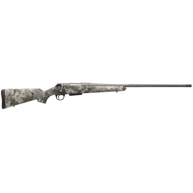 Winchester Repeating Arms 535800230 XPR Extreme 223 Rem 5+1 26" Tungsten Cerakote Fluted Threaded Barrel & Drilled & Tapped Steel Receiver, Fixed TrueTimber VSX Synthetic Stock