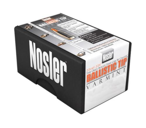 NOSLER Ballistic Tip, 22 Cal, 100 Count, 55 Grain, NOT AMMO THESE ARE RELOADING BULLETS